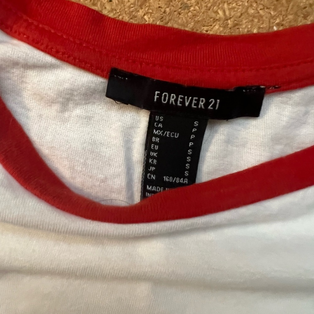 Forever 21 Ringer Tee - Picture 4 of 4